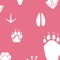 "Animal Footprints" is a fun game that teaches children to learn math and recognize animal footprints through games