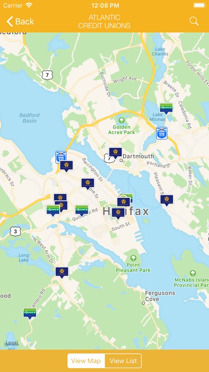 Atlantic CU ATM Locator