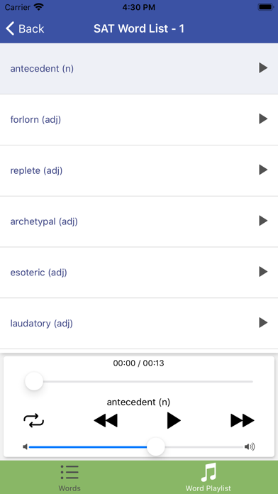 Screenshot #3 pour WordSmart prep for SAT®(Set 1)