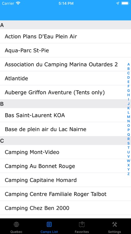 Quebec – Campgrounds RV Parks