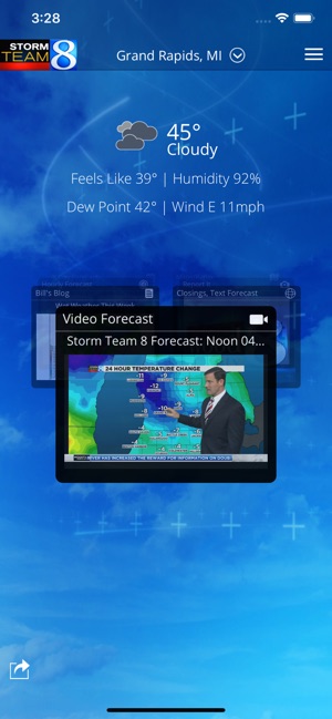 Storm Team 8 - WOODTV8 Weather(圖1)-速報App