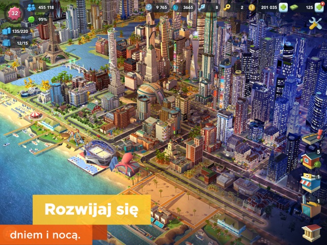 Aplikacja Simcity Buildit W App Store