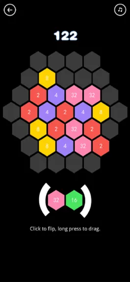 Game screenshot Hexagon Combine 2048 apk