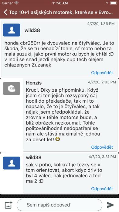 Motorkari.cz screenshot 3