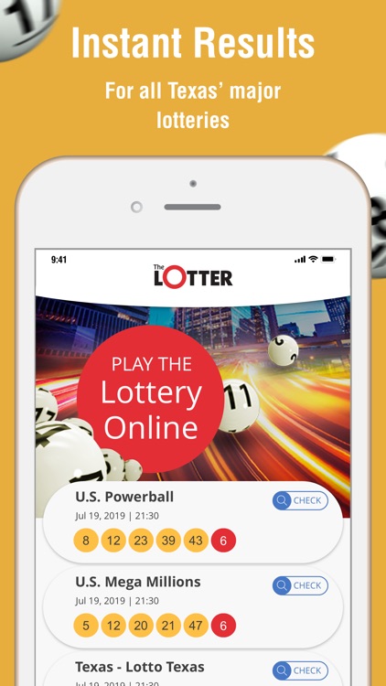 theLotter Texas Play Lottery screenshot-0
