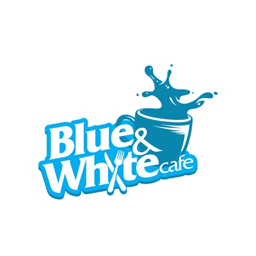 Blue and White Cafe