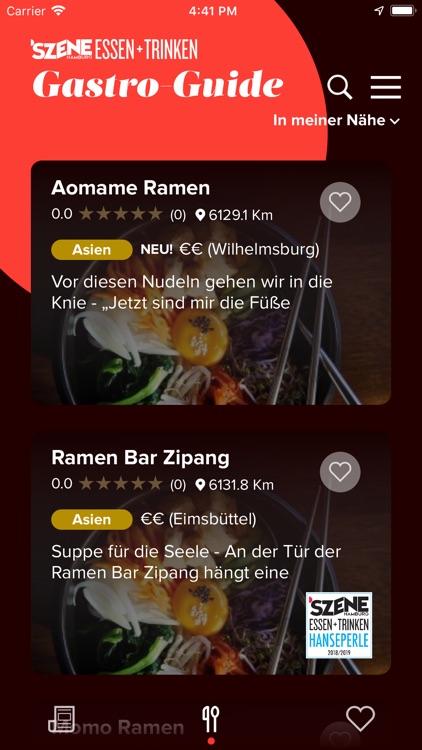 SZENE HAMBURG ESSEN + TRINKEN screenshot-3