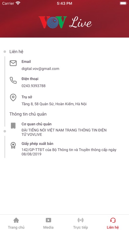 VOV Live – Sống cùng VOV screenshot-3