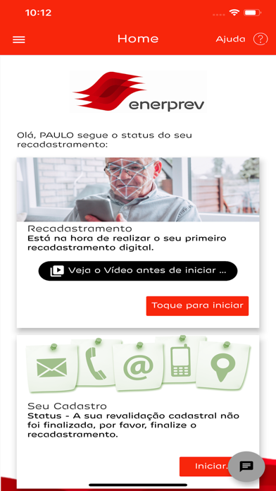 Enerprev - Recadastramento screenshot 2