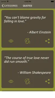 hearts speak - love quotes iphone screenshot 2