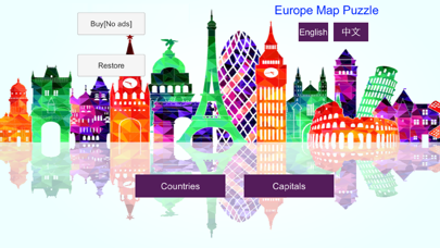 Europe Map Puzzle screenshot 1