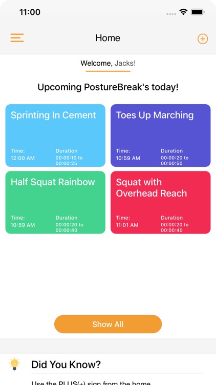 The PostureBreak App screenshot-3