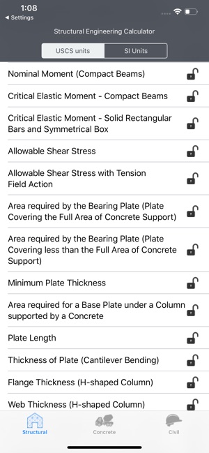 Structural Engineering lite(圖4)-速報App