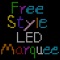 * It is a Marquee App which user can draw via LED freely