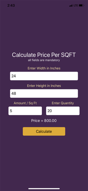 Sqft Price Calc(圖4)-速報App