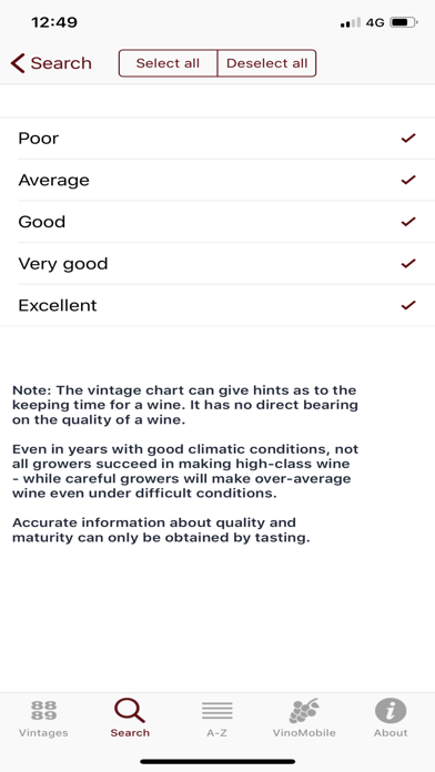 How to cancel & delete Wine Vintages from iphone & ipad 4
