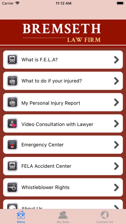 FELA Railroad Accident App