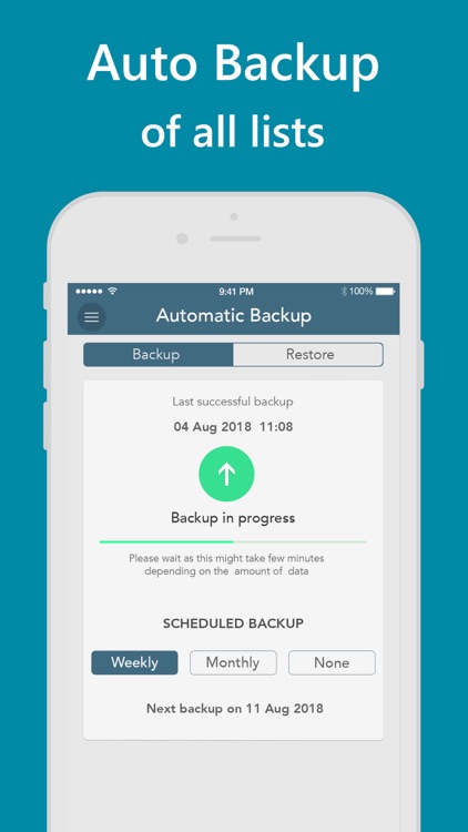 Orderly - Simple to-do lists screenshot-4