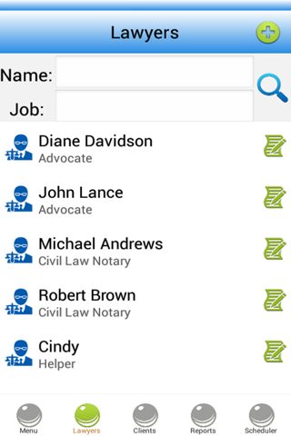 Lawyers Software screenshot 2