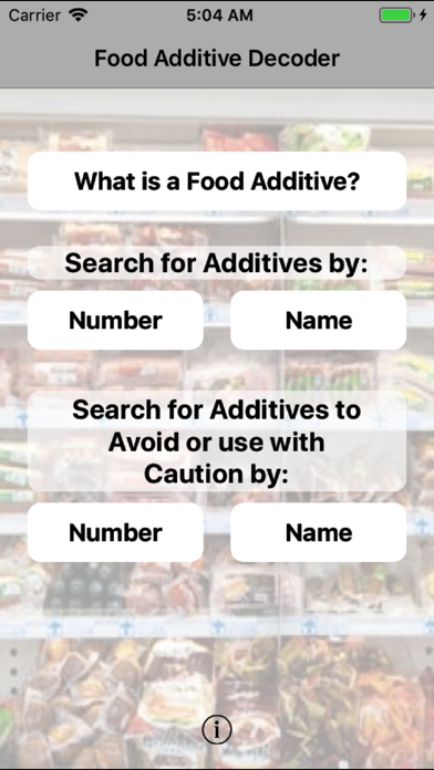 How to cancel & delete Food Additives - Australia from iphone & ipad 1