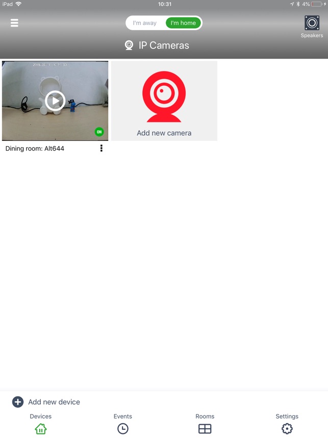 altec smart security and google home apps