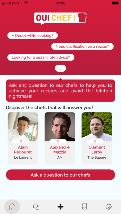 How to cancel & delete Oui Chef ! from iphone & ipad 1
