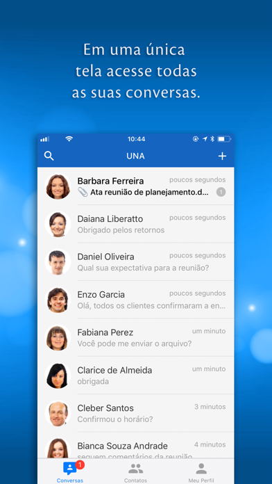 UNA - Comunicação Unificada screenshot 3