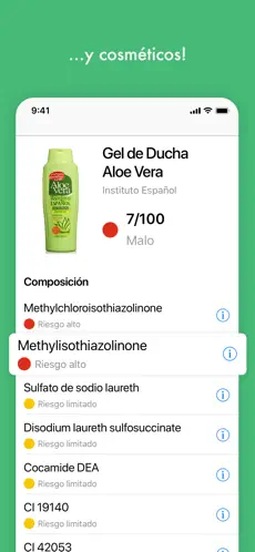 Captura de Pantalla 4 Yuka - Análisis de productos iphone