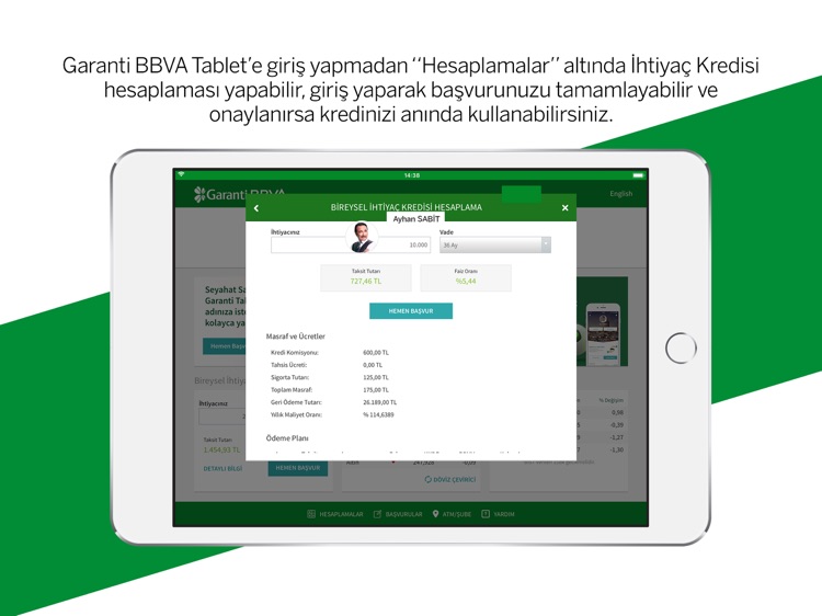 Garanti BBVA Tablet screenshot-3