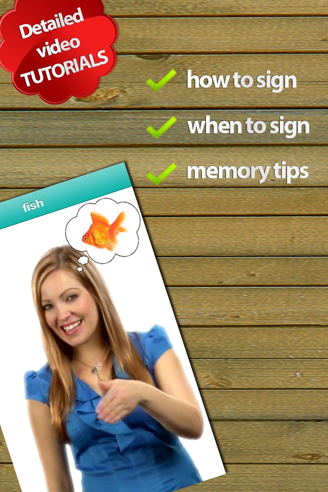 Baby Sign Dictionary - Lite screenshot 2