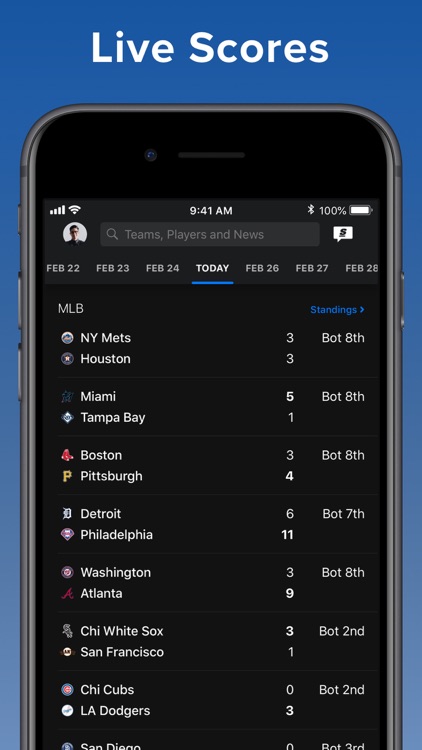 theScore: Sports News & Scores screenshot-0