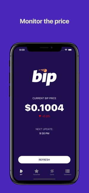 BIP Rate: Minter coins value