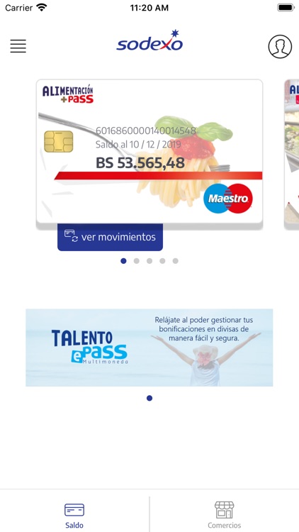 Sodexo Venezuela screenshot-3