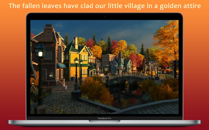 Fall Village 3D Screenshot