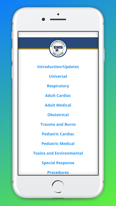 EMS Protocols Guide screenshot 2