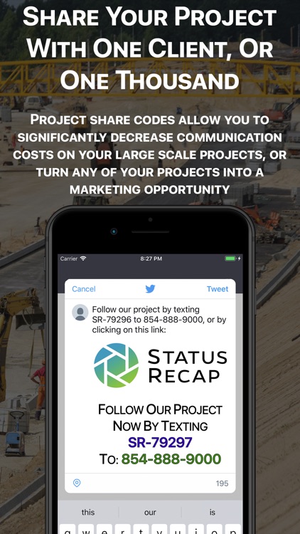 StatusRecap CRM Communication screenshot-4