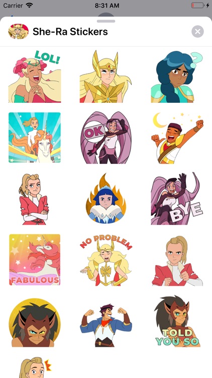 She-Ra Stickers screenshot-4