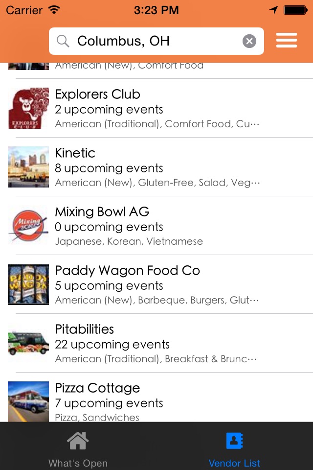 StreetFoodFinder screenshot 3