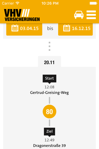 VHV Telematik screenshot 4