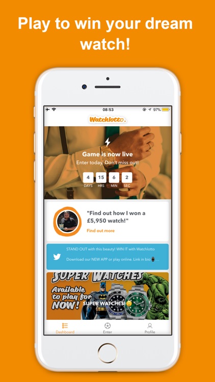 Watchlotto - Win a watch