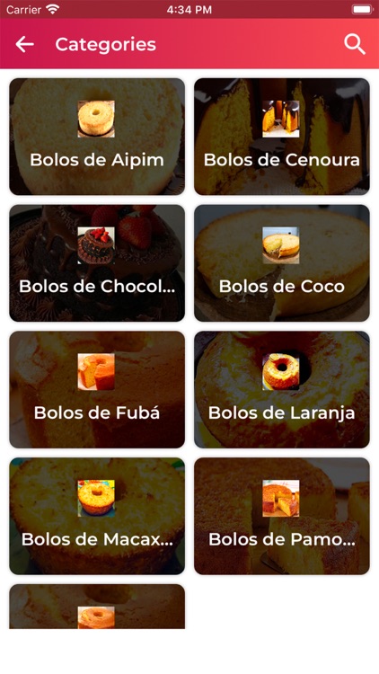 Receitas de Bolos Caseiros