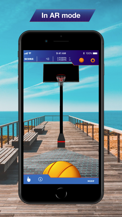 Hoops AR BasketBall Hard Mode screenshot 4