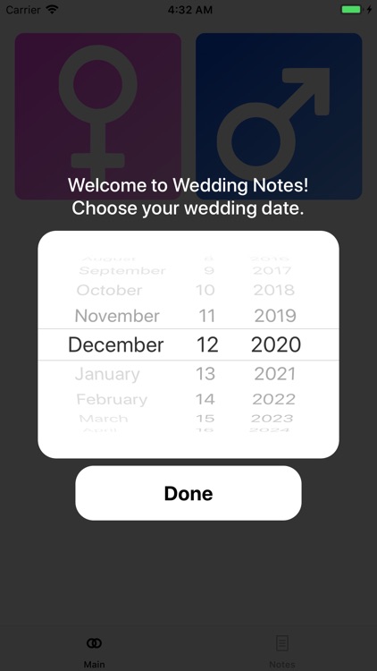 Wedding Notes