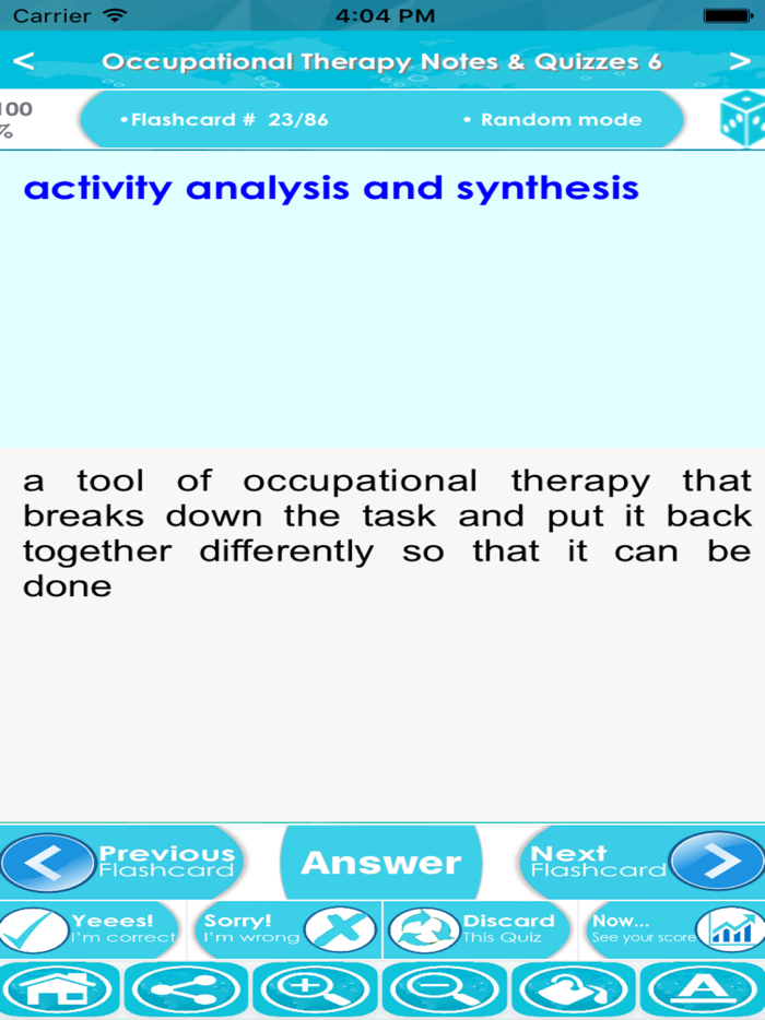 Occupational Therapy Exam Prep
