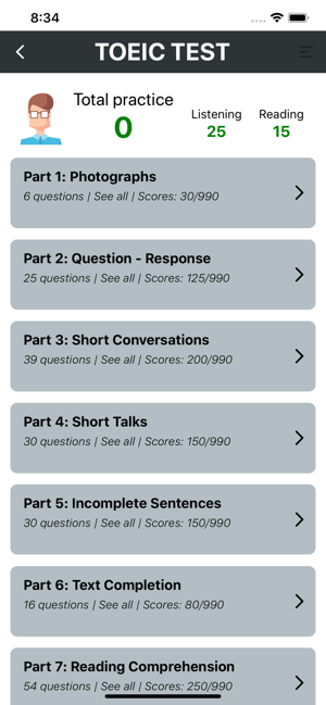 TOEIC PRACTICE TEST FULL(圖3)-速報App