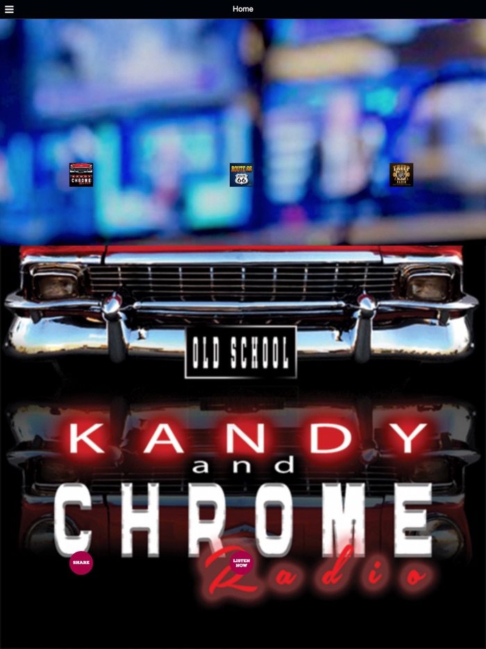 Kandy and Chrome Radio