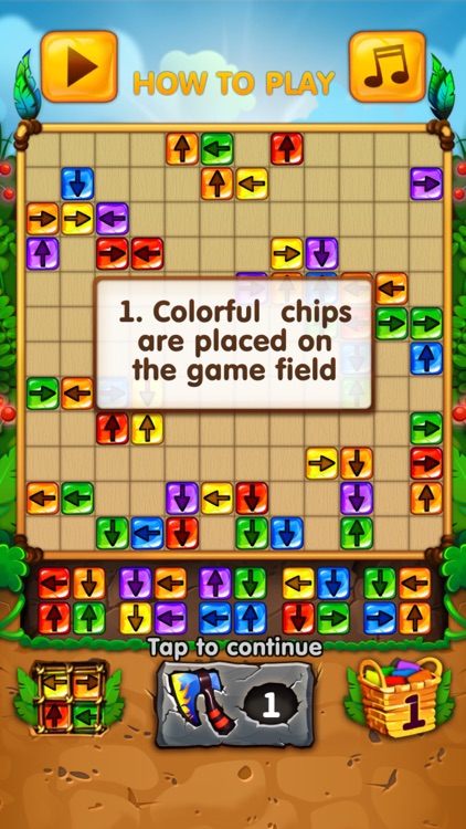 Arrows: Colored game