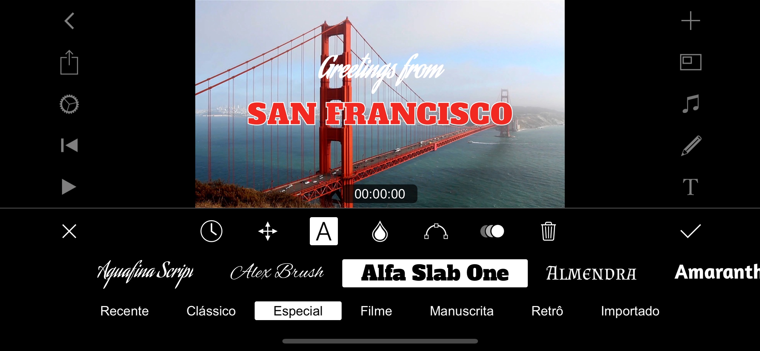 Screenshot do app Filmmaker Pro Editor de Vídeos