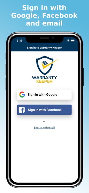 Warranty Keeper App(圖1)-速報App