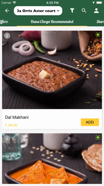 Dana Choga Order Online